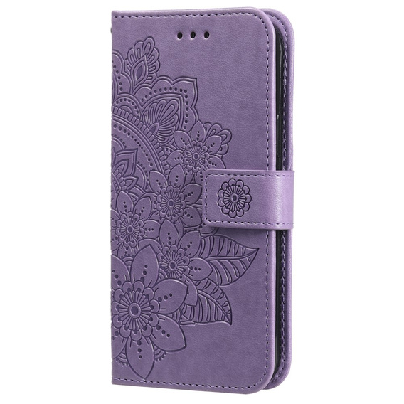 Flip case for Samsung Galaxy M15 5G, Mandala, purple
