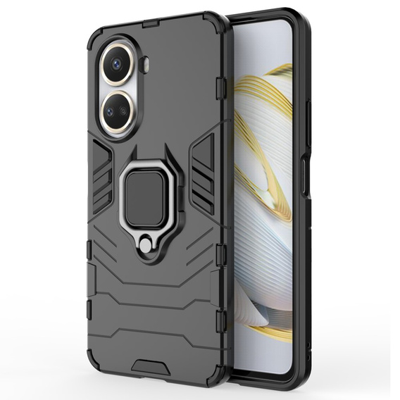 Case for Huawei nova 10 SE, Kickstand Ring, black