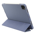 Case for iPad Pro 11 2021/2022, Smartcase with stylus space, purple