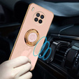 Case for Huawei Nova 8i, Case, Electro Ring, pink rose gold