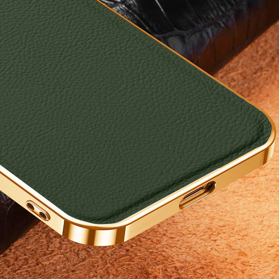 Case for Samsung Galaxy S23 Ultra, Cowhide Leather, green