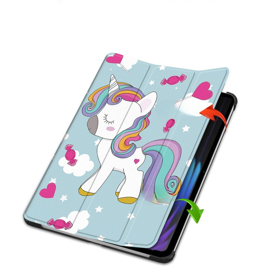 Case for Xiaomi Pad 7 / 7 Pro, Smartcase, unicorn