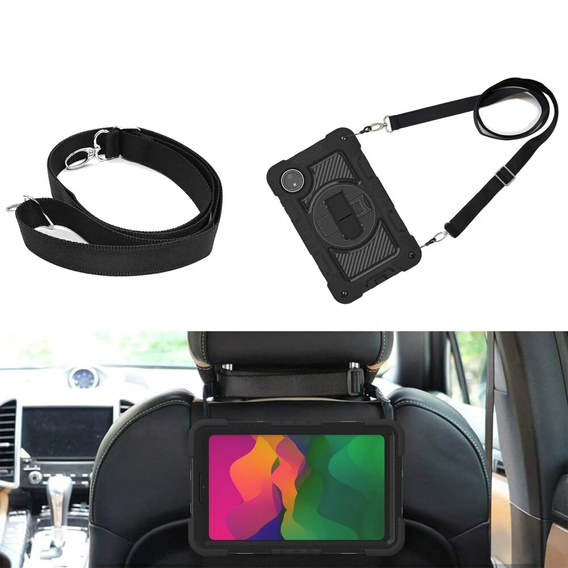 Case for Xiaomi Redmi Pad SE 8.7, Armor Protective, Black