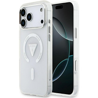 GUESS IML Gradient Triangle Logo MagSafe Case for iPhone 17 Pro