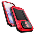 R-JUST armoured case with screen protector and stand for iPhone 17