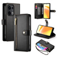 Flip case for Oppo Reno 13 Pro 5G, Wallet Zipper Pocket, black