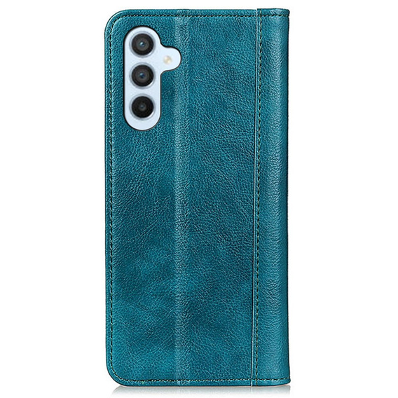 Case for Samsung Galaxy S24, Wallet Litchi Leather, green