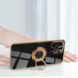 Case for iPhone 14 Pro, Electro Ring, black