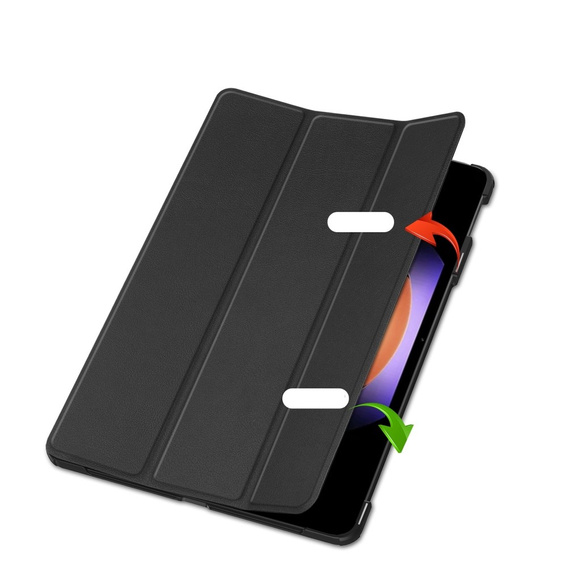 Case for Xiaomi Pad 6S Pro 12.4, Smartcase, black