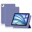 Case for Apple iPad Air 13" 6 gen. 2024 (A2836, Magnetic, Smartcase, purple