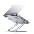 Laptop stand up to 17 inches, steel ERBORD P89, grey