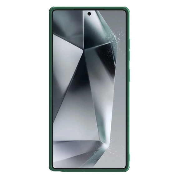 Case for Samsung Galaxy S25 Ultra, Armored Nillkin, CamShield Pro, green