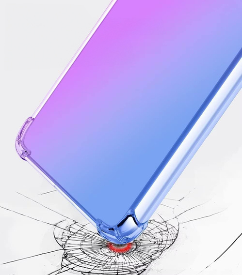 Case for Realme 14 Pro 5G, Gradient Dropproof, Purple / blue