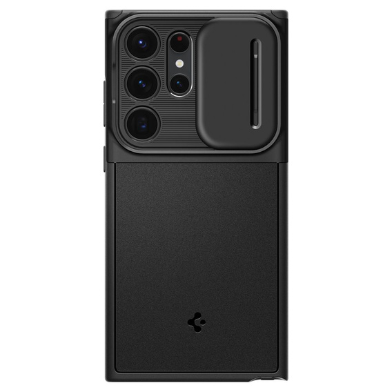 Spigen Optik Armor black case for Samsung Galaxy S23 Ultra