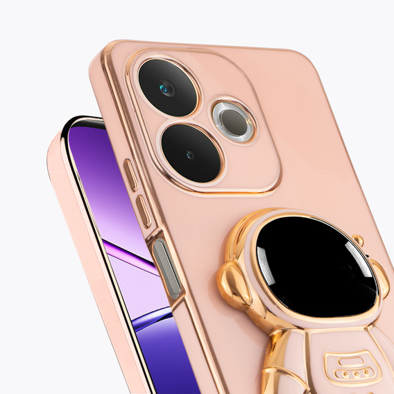 Case for Oppo A5 Pro 5G, Astronaut, pink
