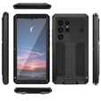 Armored case for Samsung Galaxy S24 Ultra, R-JUST, silver