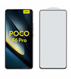 3D Tempered Glass for Xiaomi Poco F6 Pro, black frame