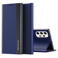 Flip case for Samsung Galaxy A53 5G, Side Magnetic, dark blue