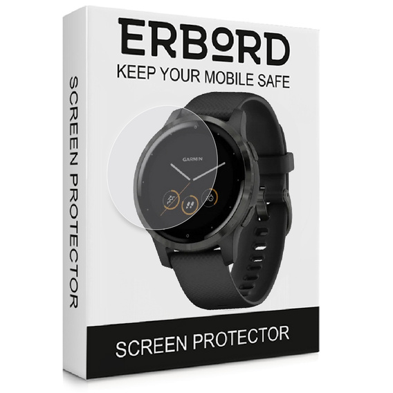 3x ERBORD hydrogel film for Garmin Vivoactive 4s