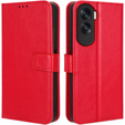 Flip case for Honor 90 Lite 5G, Crazy Horse Wallet, red