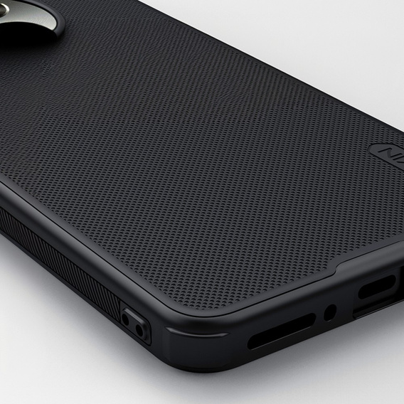 NILLKIN Case for OnePlus 13R, Super Frosted Shield Case, black