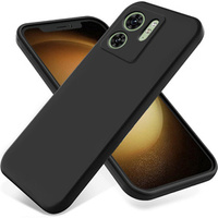 Case for Motorola Edge 40 5G, Silicone Lite, black