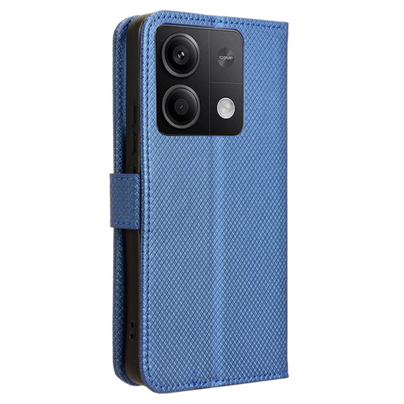 Flip case for Xiaomi Redmi Note 13 5G, Wallet Smart Magnet, blue