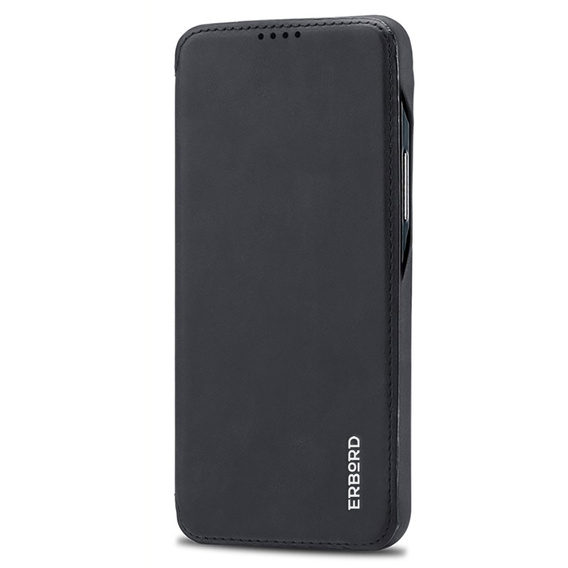 Flip case for Samsung Galaxy S23, ERBORD Retro, black
