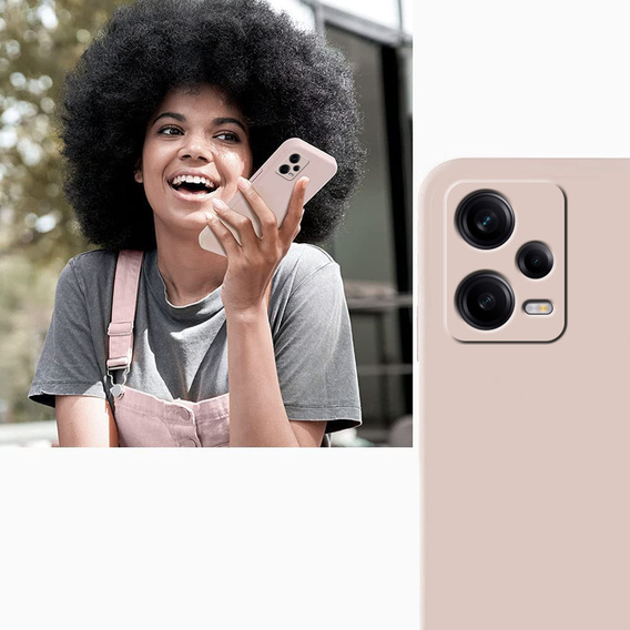 Case for Xiaomi Redmi Note 12 Pro+ 5G, Silicone Lite, pink