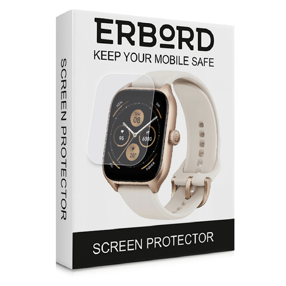 3x ERBORD hydrogel film for Amazfit GTS 4