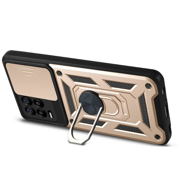 Case for Realme 8 / 8 Pro, CamShield Slide, gold