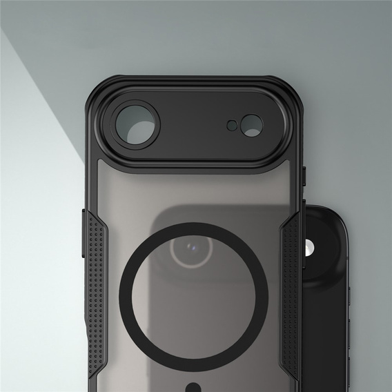 Armoured case for iPhone Air, for MagSafe, matt black