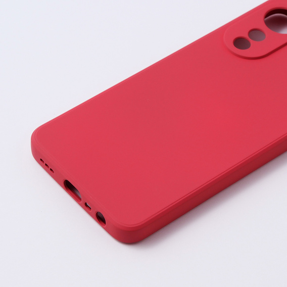 Case for Oppo A78 4G, Silicone Lite, red