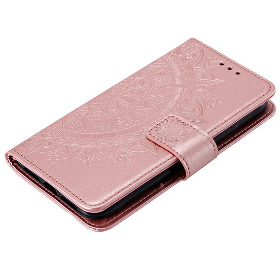 Flip case for Motorola Moto G71 5G, Mandala, blue
