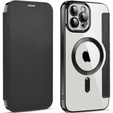 Flip case for iPhone 11 Pro Max, RFID Wallet MagSafe CamShield, black