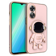 Case for Oppo A17, Astronaut, pink