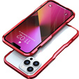Case LUPHIE for iPhone 13 Pro Max, Armor Bumper, red