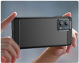 Case for Motorola Moto E14, Carbon, black