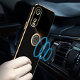 Case for Oppo A78 5G, Electro Ring, black