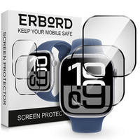 2x ERBORD Hybrid Glass for Apple Watch 10/11 42mm
