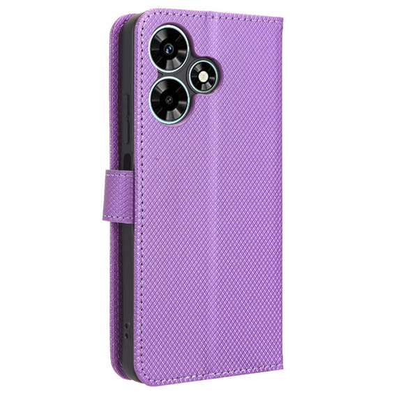 Flip case for Infinix Hot 30i, Wallet Smart Magnet, purple