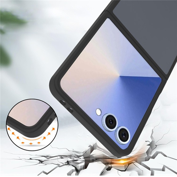 Case with MagSafe - Hybrid Case Matte for Samsung Galaxy Z Flip7