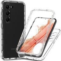 Case for Samsung Galaxy S23, Shockproof, with film, transparent