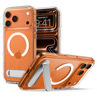 Spigen Ultra Hybrid "S" MagSafe case for iPhone 17 Pro, Clear / White