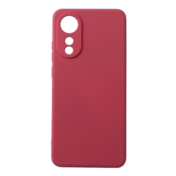 Case for Oppo A78 4G, Silicone Lite, red