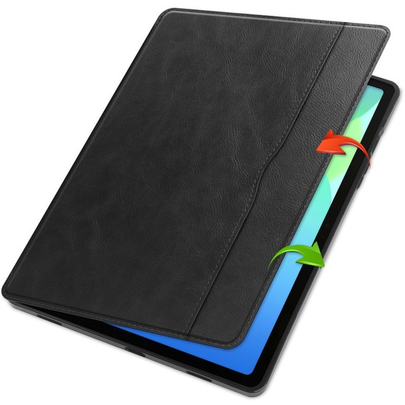 Case for Lenovo Tab M11, Business Card and Pen Slot, black