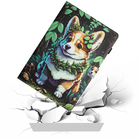 Case for Samsung Galaxy Tab A9 X110 / X115, corgi dog