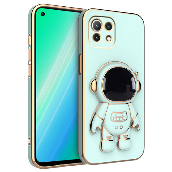 Case for Xiaomi Mi 11 Lite / Mi 11 Lite 5G / 11 Lite 5G NE, Astronaut, mint