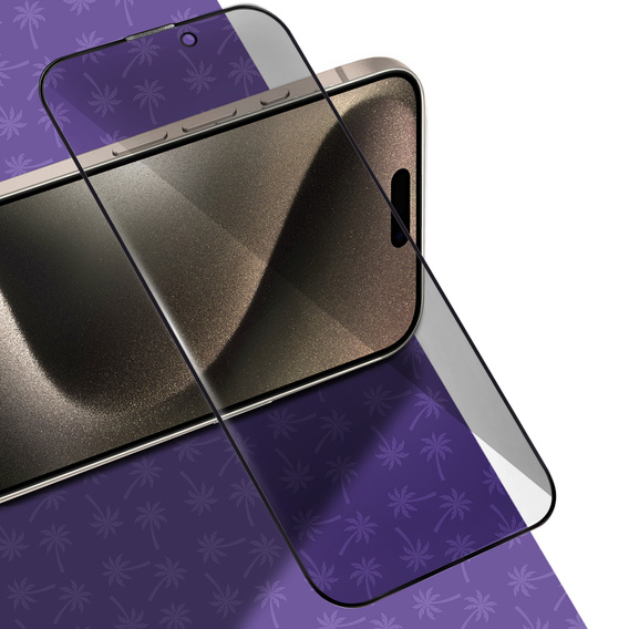 Shy Palm Privacy Tempered Glass for iPhone 15 Pro