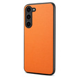 Case for Samsung Galaxy S24, Calf Texture, orange